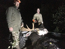 Dale bags a bull moose